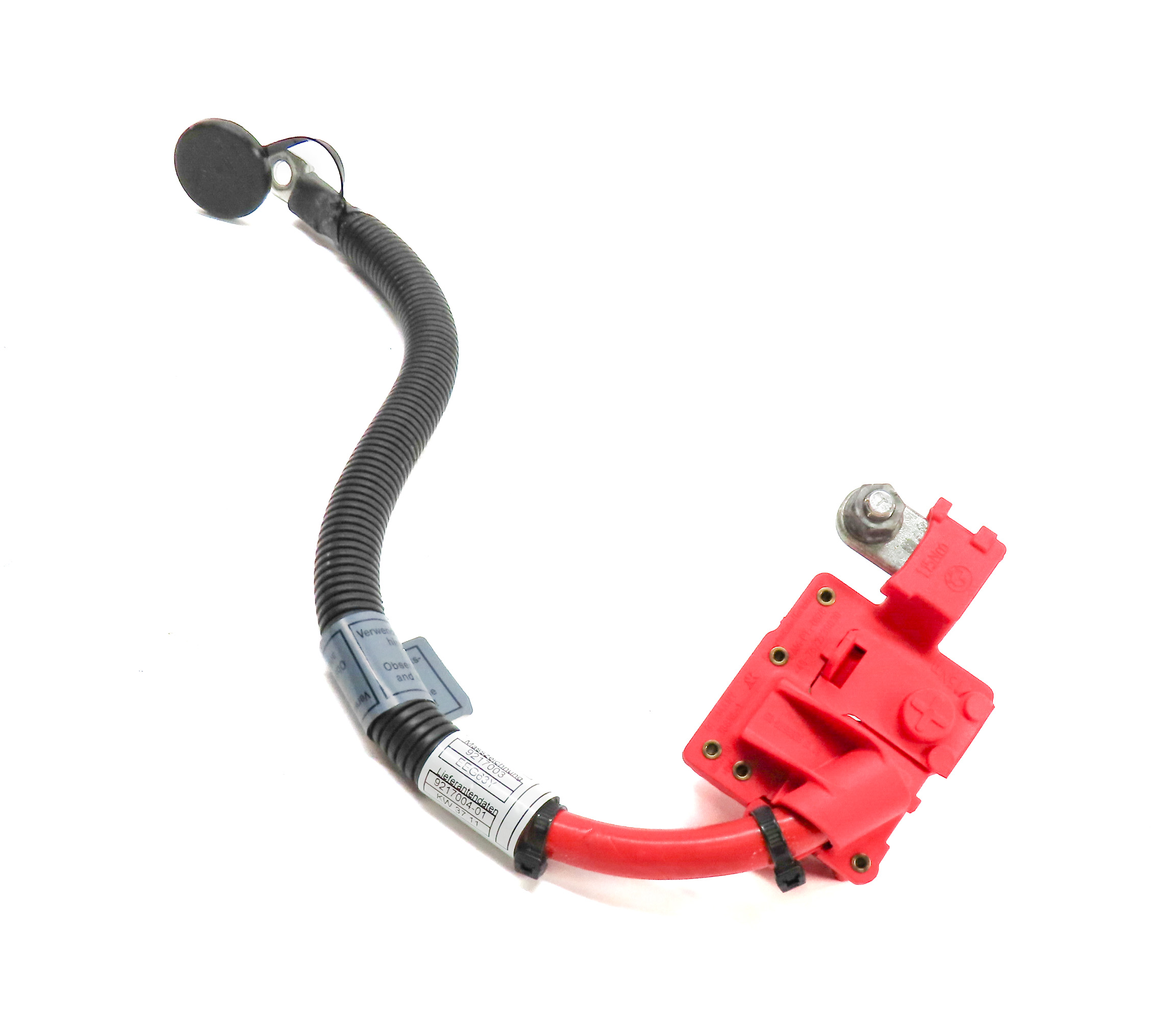 2012 BMW X5 (E70) 3.0L DIESEL (M57Y) ENGINE NEGATIVE BATTERY TERMINAL CABLE — exact item pictured